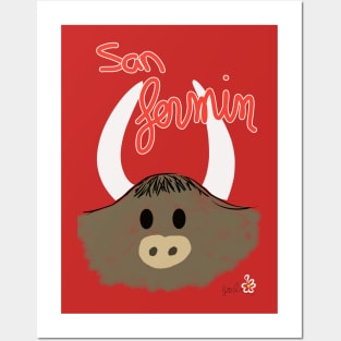 san fermin Posters and Art